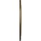 Ekena Millwork Andrea Ceiling Medallion (Fits Canopies up to 8"), Hnd-Painted Mississippi Mud, 12"OD x 8"ID x 1/2"P CM12ADMMF - alternate 2